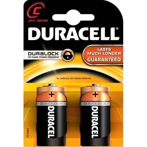 Duracell Alkaline C Orta Pil 2li