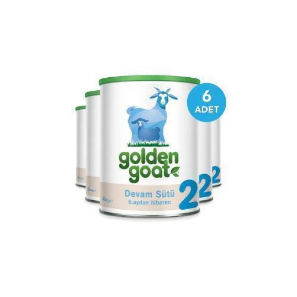 Golden Goat 2 Keçi Sütü Bazlı Mama 6 Adet