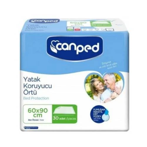 Canped Yatak Koruyucu Örtüsü 60*90cm 30lu