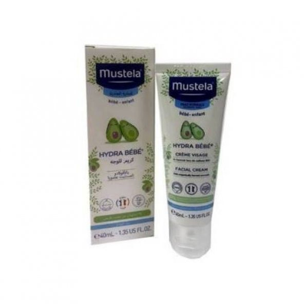 Mustela Hydra Bebe Face Cream (Nemlendirici Yüz Kremi) 40 Ml