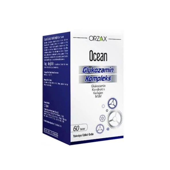 Orzax Ocean Glukozamin Kompleks 60 Tablet