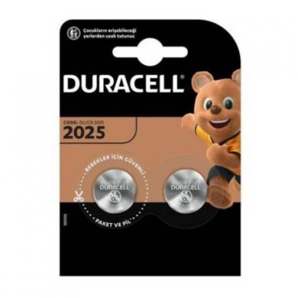 Duracell Cr2025 Lithium 3v Pil 2 li