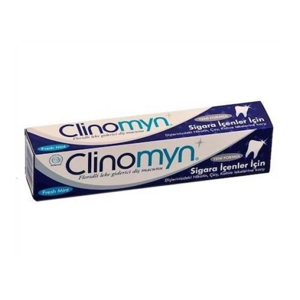 Clinomyn Diş Macunu 75 ml ( Sigara İçenler İçin Diş Macunu )
