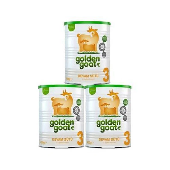 Golden Goat 3 Keçi Devam Sütü 400gr - 3 Adet