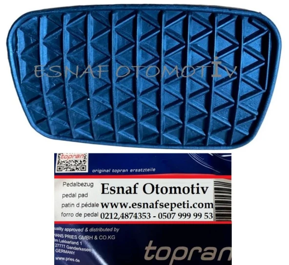 Opel Omega B  Fren Pedal Lastiği, Otomatik Vites ürün görseli 1