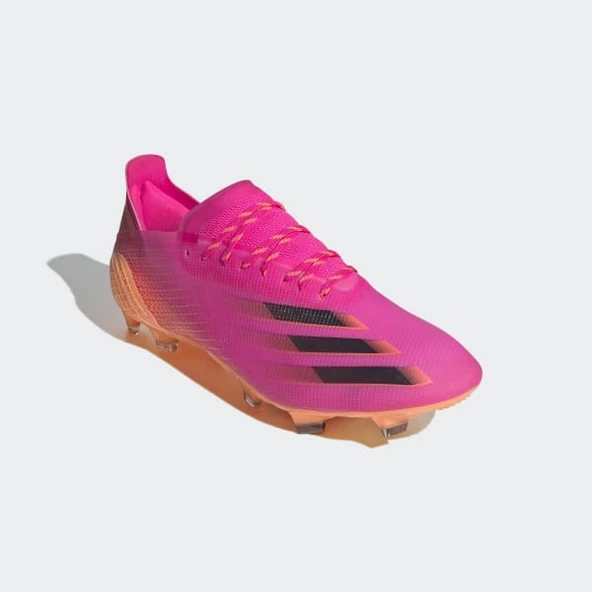 Adidas X Ghosted.1 Çim Saha Kramponu - Pembe FW6897 (P-27) - 3
