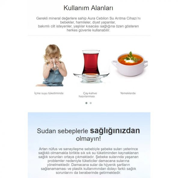 İhlas Aura Cebilon Silver Su Arıtma Cihazı - 3