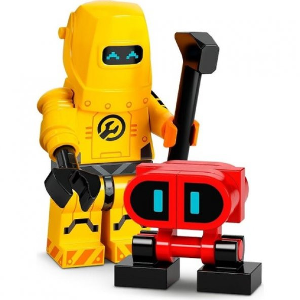 LEGO 71032-1 Mini Figür Seri 22 Robot Repair Tech