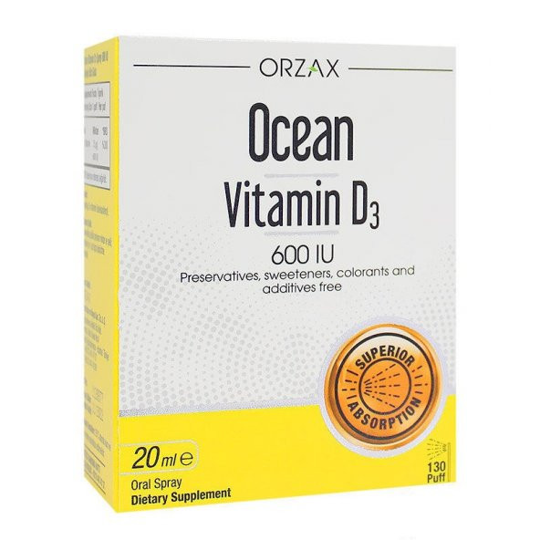 Vitamin D3 600 IU Sprey 20ml