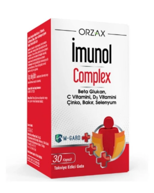 Imunol Complex Takviye Edici Gıda 30 Kapsül ürün görseli 1