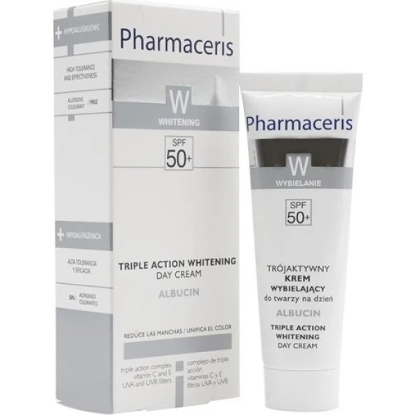 Pharma-Ceris Albucin Lightening Cream Güneş Koruyucu Spf 50+ 30 ml