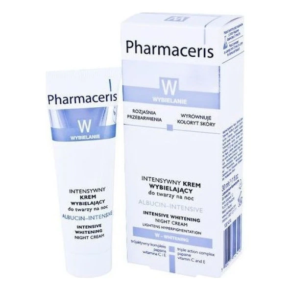 Pharma-ceris Intensive Whitiening Nigt Cream Albucin Intensive Gece Kremi 30ml