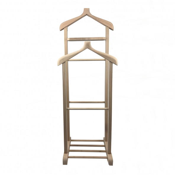 Melada Mobilya Çift Tepeli Dilsiz Uşak Ham Cilasız - 2