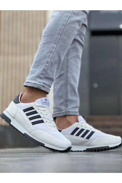 Muggo Forlan Unisex Ortopedik Günlük Garantili Yürüyüş Koşu Sneaker Spor Ayakkabı