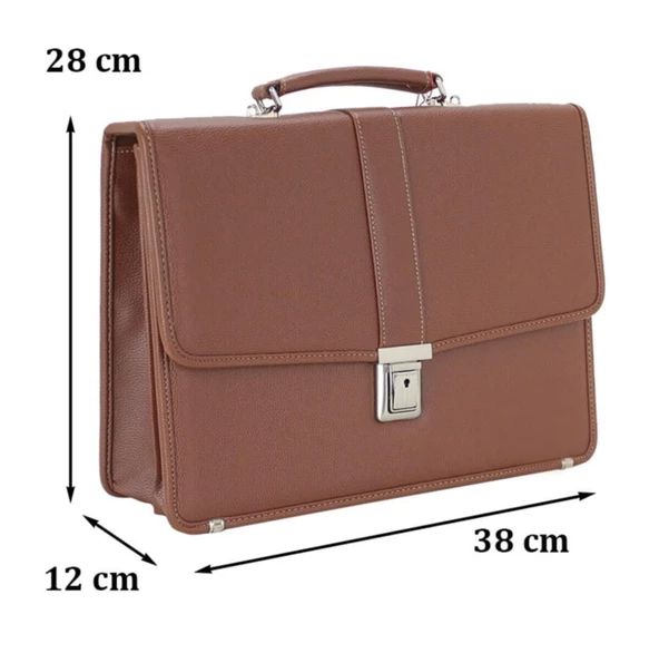 Deri Evrak Çantası Omuz Askılı 8683255010080 - 6