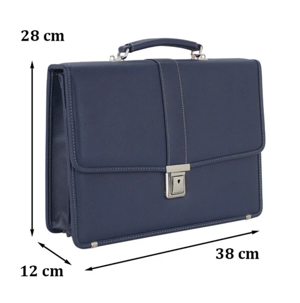 Deri Evrak Çantası Omuz Askılı 8683255010080 - 7