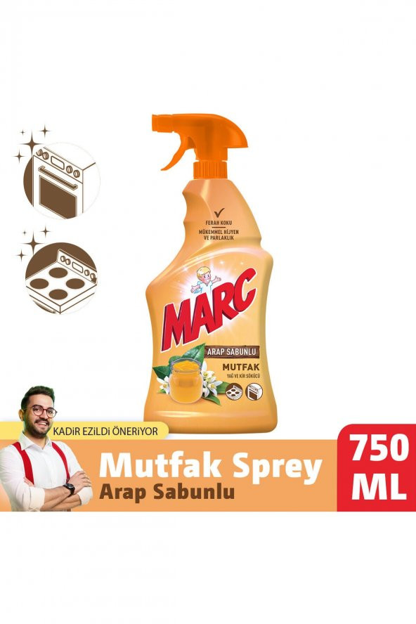 Marc Mutfak Arap Sabunlu 750 ml
