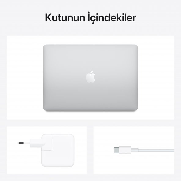 Macbook Air MGN93TU/A Apple M1 8 GB 256 GB SSD 13.3 Gümüş - 5