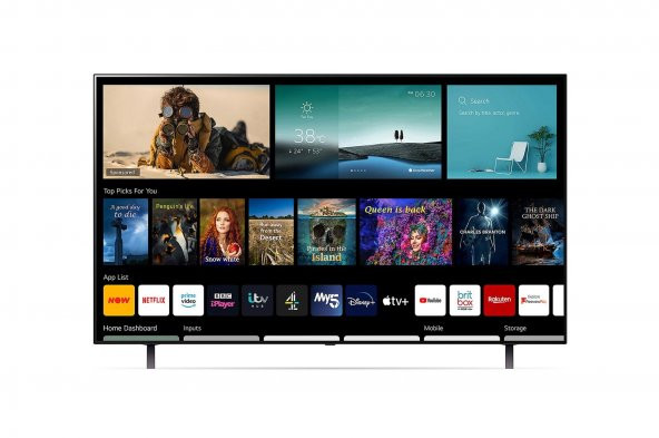 LG A1 OLED55A16LA 4K Ultra HD 55" 140 Ekran Uydu Alıcılı Smart OLED TV - 3