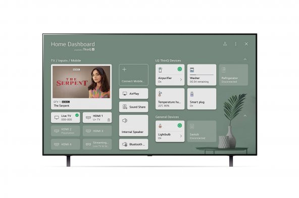 LG A1 OLED55A16LA 4K Ultra HD 55" 140 Ekran Uydu Alıcılı Smart OLED TV - 4