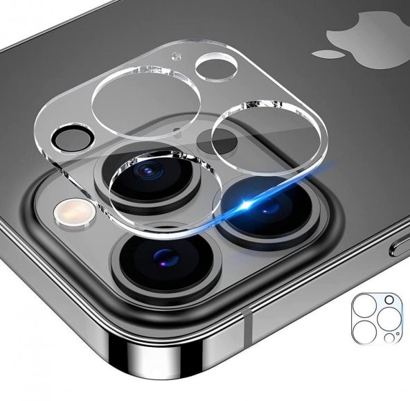 Apple iPhone 13 PRO MAX - Kamera Lens Koruyucu