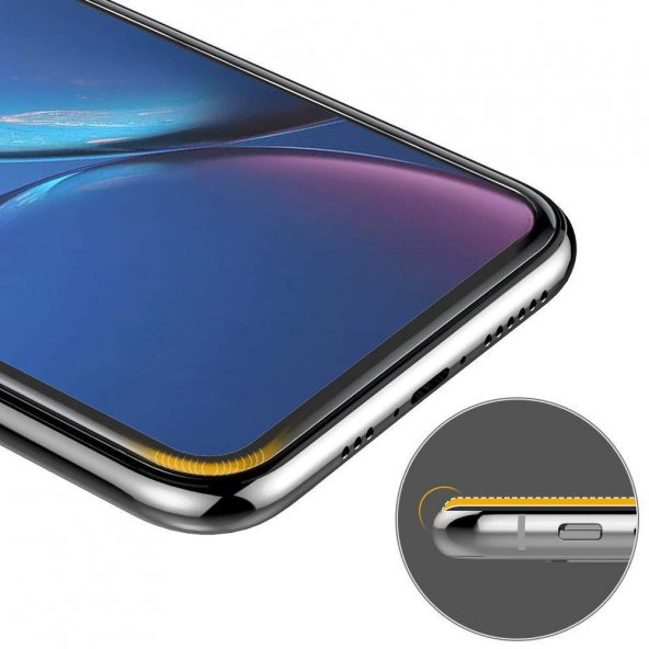 iPhone 12 PRO MAX Tam Kaplayan 5D Cam Ekran Koruyucu - 3