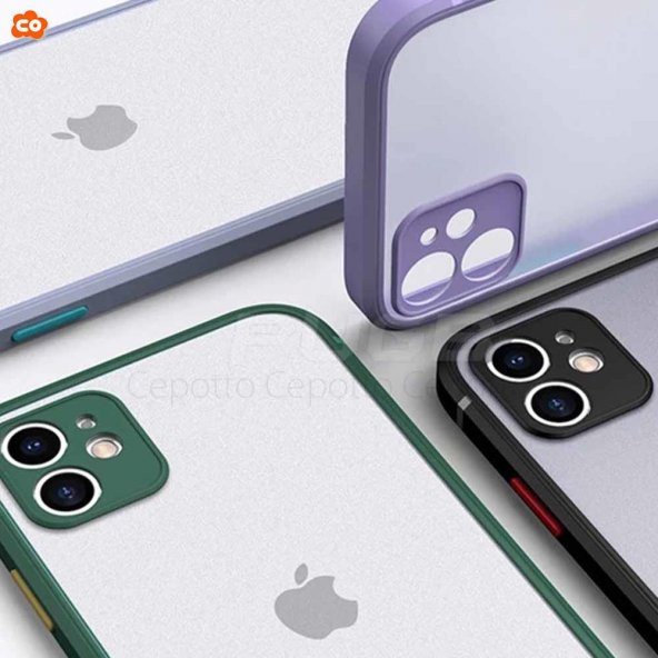 iPhone 11 6.1 Loo Case Kılıf 3D Kamera Korumalı