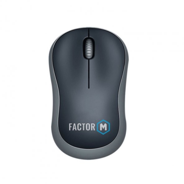 Factor M M1 Süper Sessiz Kompact Kablosuz Mouse Siyah - 2