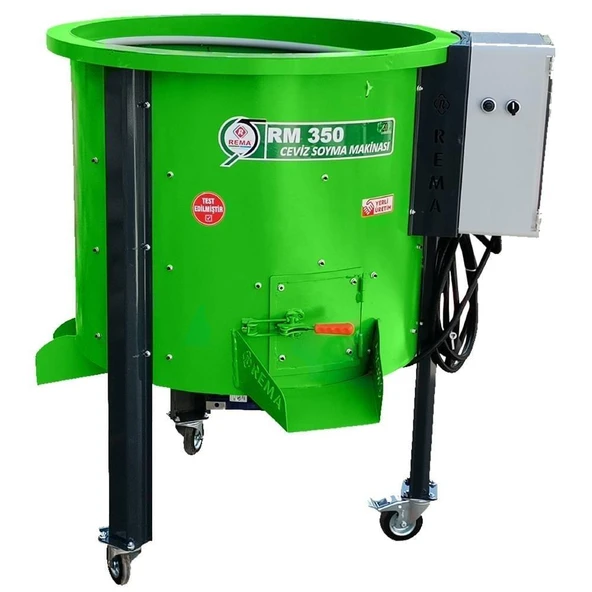 Rema RM350 Devir Ayarlı Ceviz Soyma Makinesi 150Kg/350L 380V