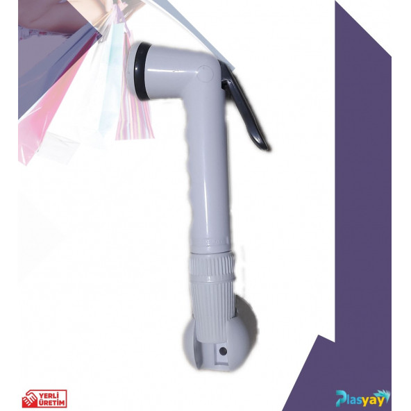 Plasyay Plastik Mandallı Şattaf Başlık Tekne Yat Karavan Duş Başlığı