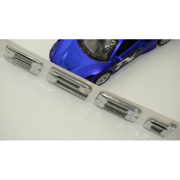 Bmw 328d Bagaj Krom Metal 3M 3D Yazı Logo - 5