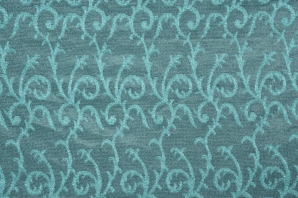 ŞAL MODEL PETROL YEŞİLİ RENK TEK KANAT Hazır dikilmiş Pileli Fon Perde 75*260 cm - Resim 3