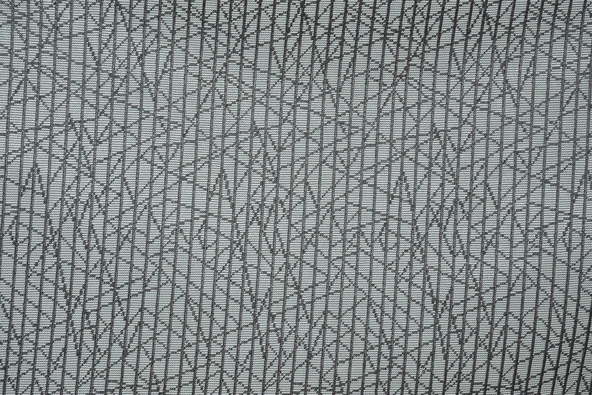 ÇİZGİLİ MODEL ANTRASİT RENK TEK KANAT Hazır dikilmiş Pileli Fon Perde 75*260 cm - Resim 3