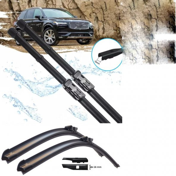 VOLVO XC90 ÖN CAM MUZ SİLECEK TAKIMI 20152020