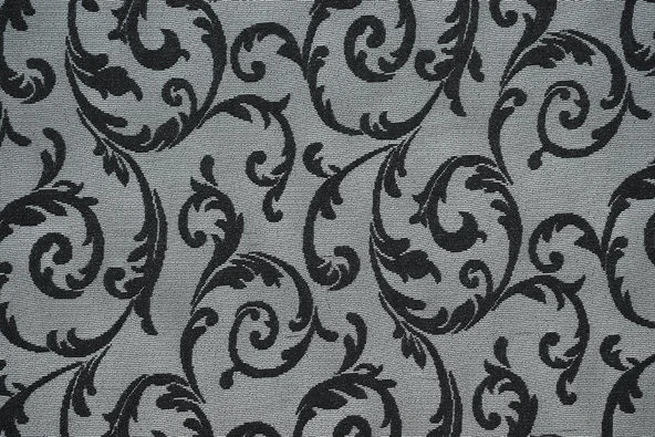 SULTAN 2 MODEL SİYAH RENK TEK KANAT Hazır dikilmiş Pileli Fon Perde 75*260 cm - Resim 3