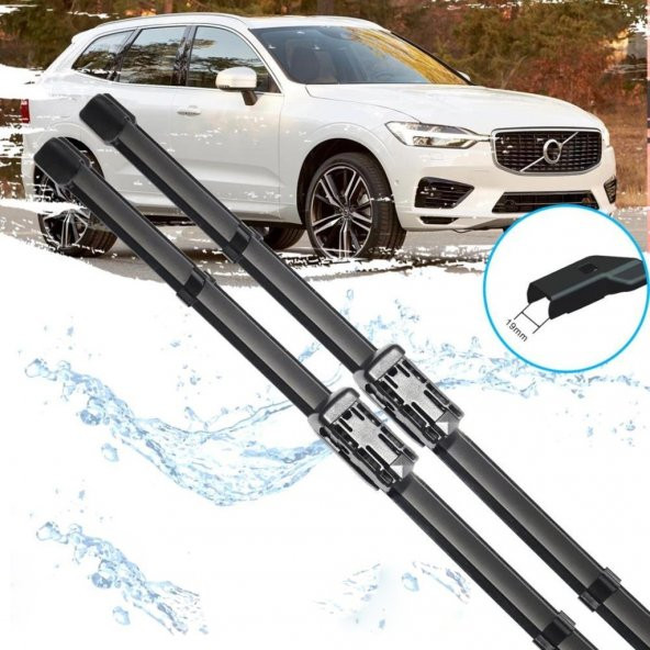 VOLVO XC60 ÖN CAM MUZ SİLECEK TAKIMI 20182020