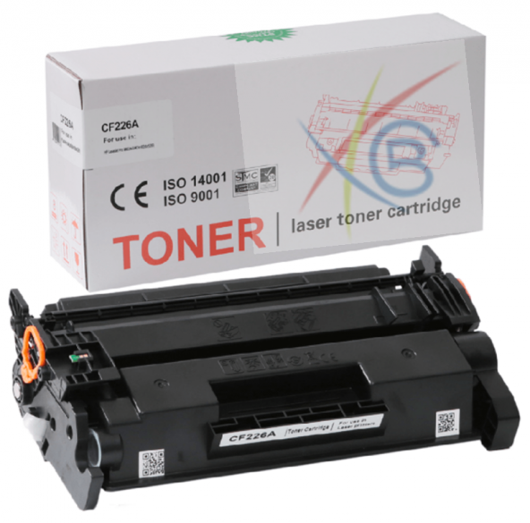 Muadil Toner *CF226A/CRG052* SİYAH ÇİPLİ 3100 Sf