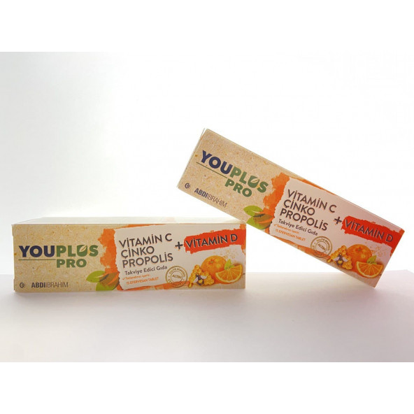 Youplus Pro Vitamin C Çinko + Vitamin D Propolis 15 Efervesan Tablet - 2