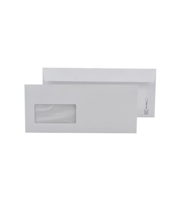 Oyal Diplomat Zarf (500 lü) Extra Beyaz Silikonlu Pencereli 10.5x24 110 GR 30004112