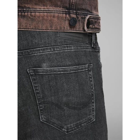 JACK JONES Glenn Model Erkek Dar Kesim Kot Pantolon 12159030 - 3
