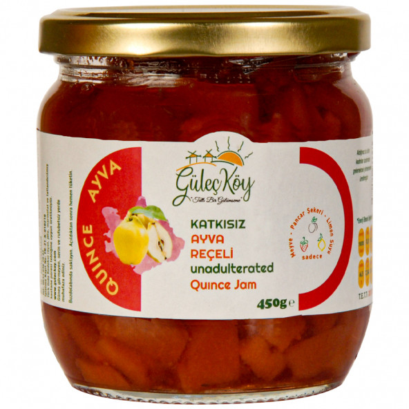 GüleçKöy Ayva Reçeli 450 GR
