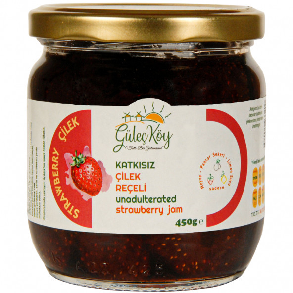 GüleçKöy Çilek Reçeli 450 GR