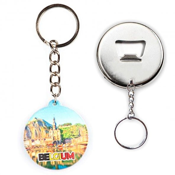 Belçika Temalı Anahtarlık Kapak Açacak ürün görseli