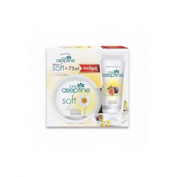 CIRE ASEPTINE Soft Papatya Özlü 300 Ml + El, Yüz Ve Vücut Kremi 75 Ml - 4