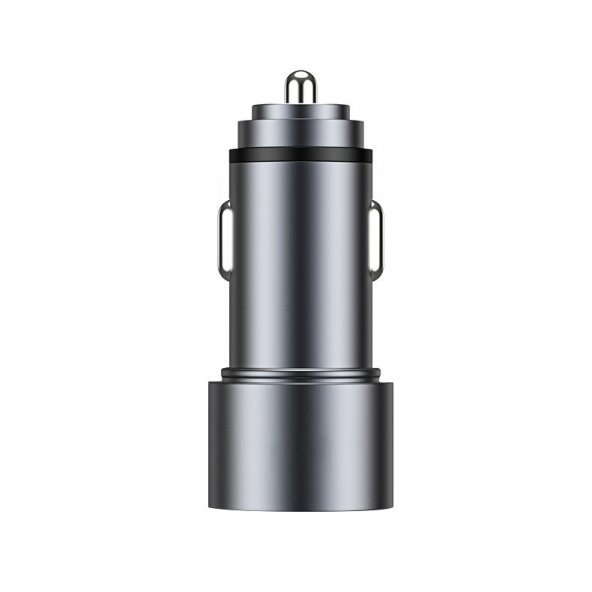 Sprange  Scs-3 Metal Araç Şarj Cihazı Çift Çıkışlı 30w Pd + Qc 3.0 3 Amper - 4
