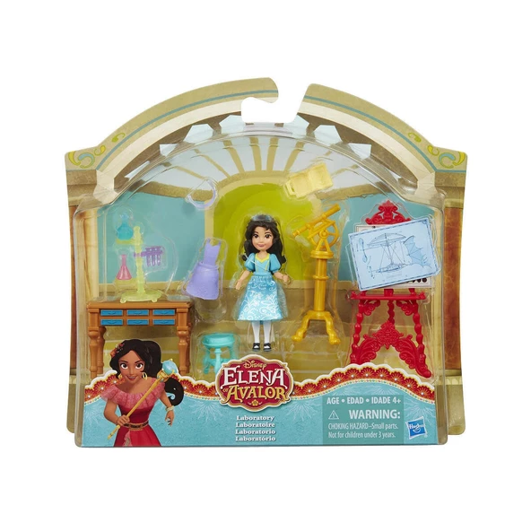 Orjinal Disney Prenses Elena Oyun Seti Prenses Isabel Laboratuvarda Bilim Seti