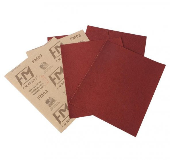 Atlas Su Zımparası Yumuşak Kağıt Sulu Kuru YÜKSEK KALİTE 23x28 cm 10 Adet Karma Paket - Resim 4