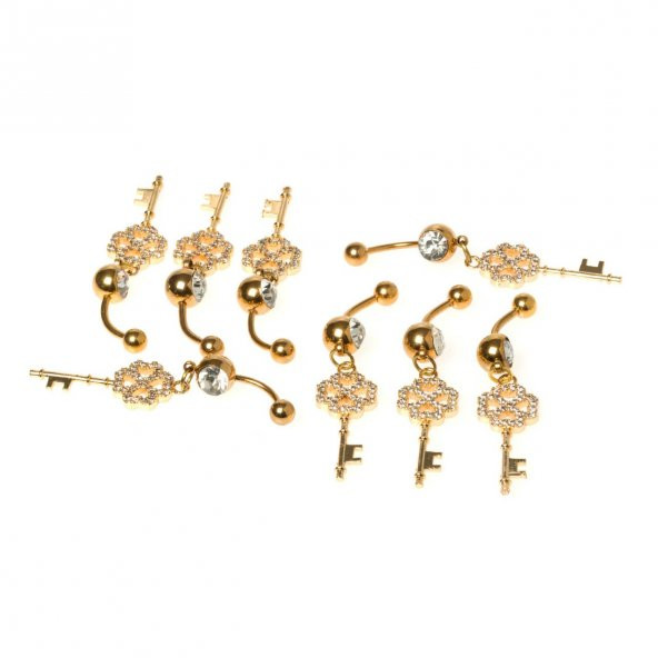 316L Cerrahi Çelik Göbek Piercing