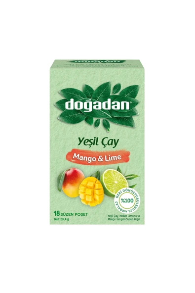 YEŞİL ÇAY MANGO- LİME *12