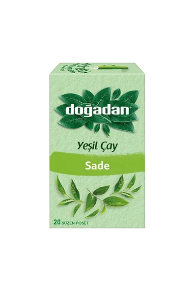 20'li Yumuşak Içimli Yeşil Çay Sade